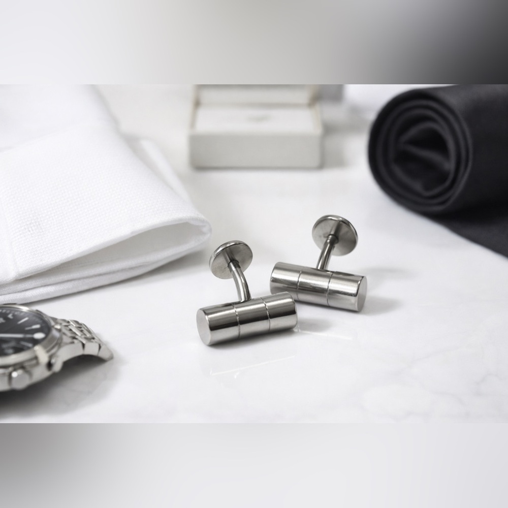 Secret Message Cuff Links